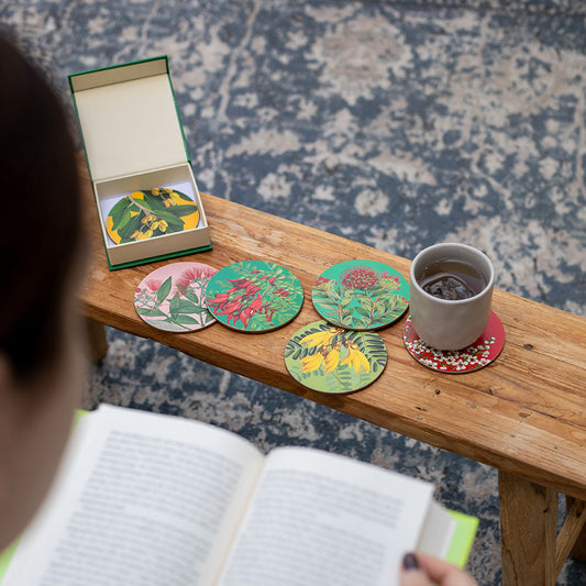 Coaster Set -  Native Botanicals