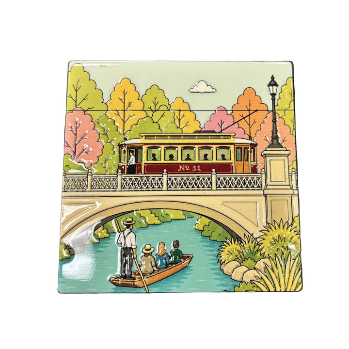 Ceramic Coaster - Kiwiana