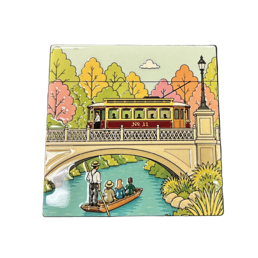Ceramic Coaster - Kiwiana
