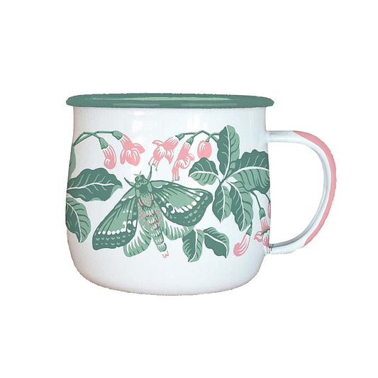Enamel Mug - Pūriri Moth