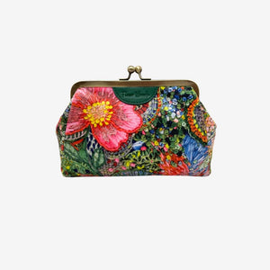 Fleur Woods Small Clutch - Rose