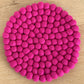 Felt Ball Pot Stand