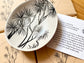 Jo Luping Medium Bowl - Tī Kōuka (Black on White)