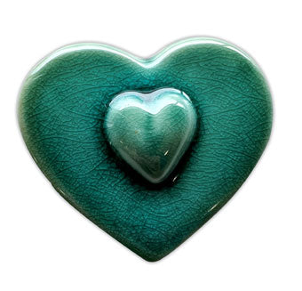 Ceramic Hearts Mini (heart in heart)