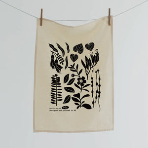 Natty Tea Towel - New Zealand Natives