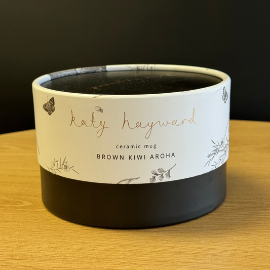 Katy Hayward Mug - Brown Kiwi