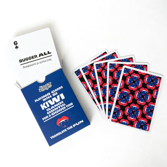Novelty Playing Cards - Kiwi Slang