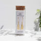 Little Taonga - Huia Feather Earrings (Gold)