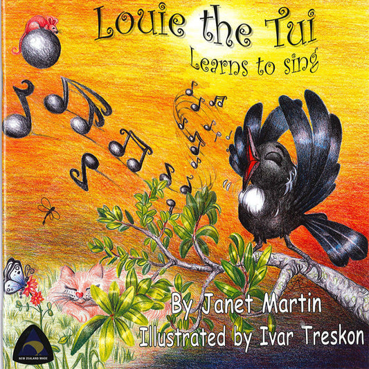Book - Louie the Tui Learns to Sing