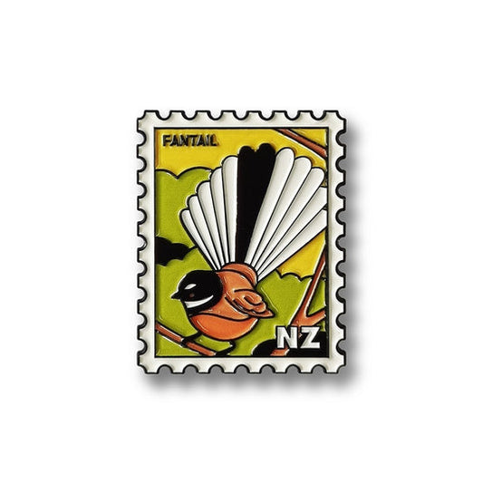 Enamel Stamp Magnet