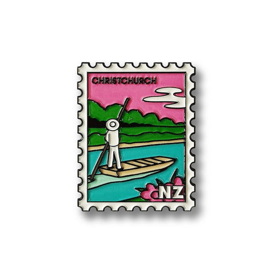 Enamel Stamp Magnet