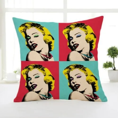 Cushion Cover - Marilyn Monroe Pop Art