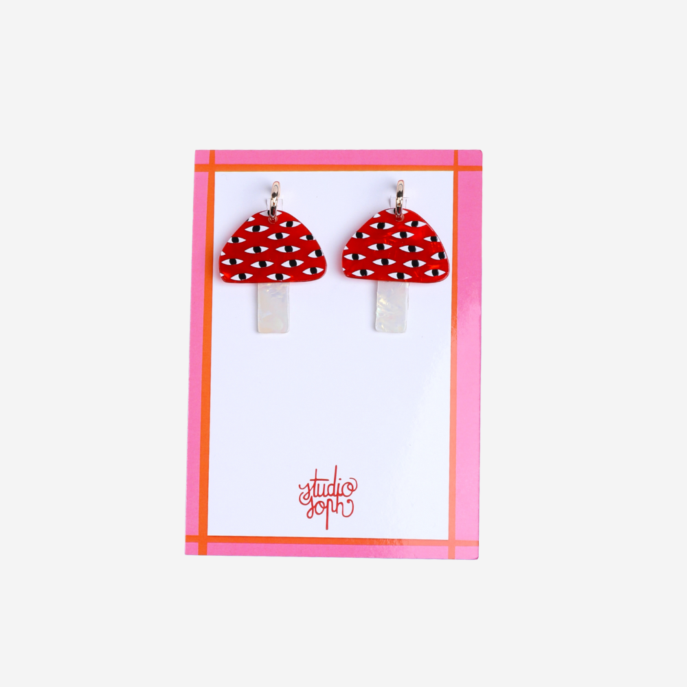 Studio Soph Earrings - Mushrooms