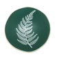 Jo Luping Small Bowl - Fern (White on Green)