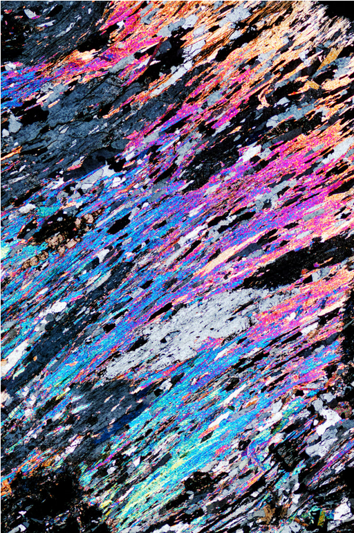 Microscopic Photography - Otago Schist I