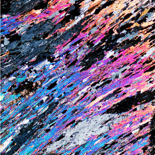 Microscopic Photography - Otago Schist I