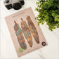 Pop Out Wall Art - Copper Patina Feathers