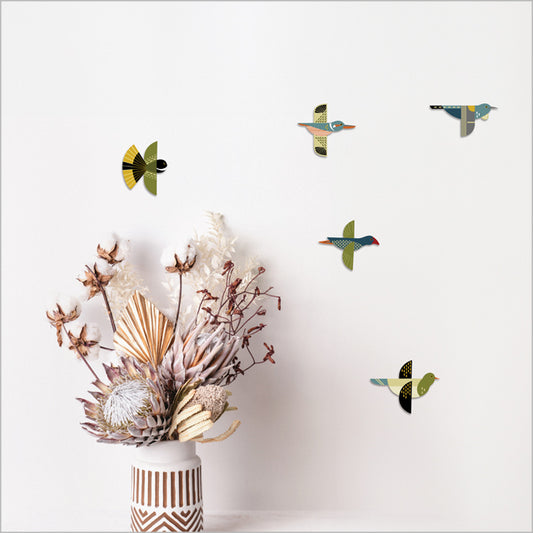 Pop Out - Folk Birds Set