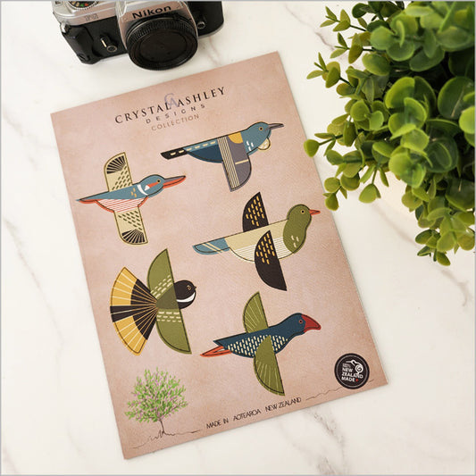 Pop Out - Folk Birds Set