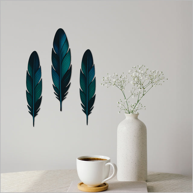 Pop Out Wall Art- Tui Feathers
