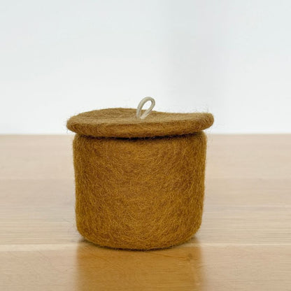 Felt Pot with Lid