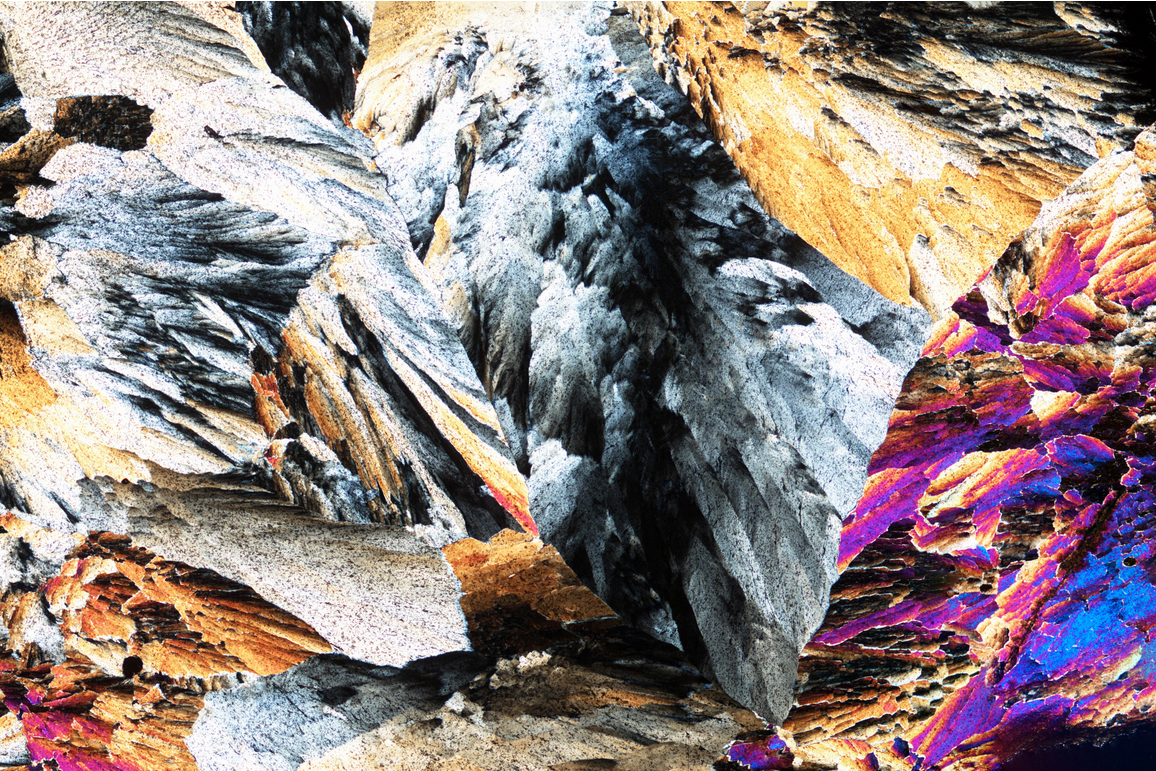 Microscopic Photography - Prehnite