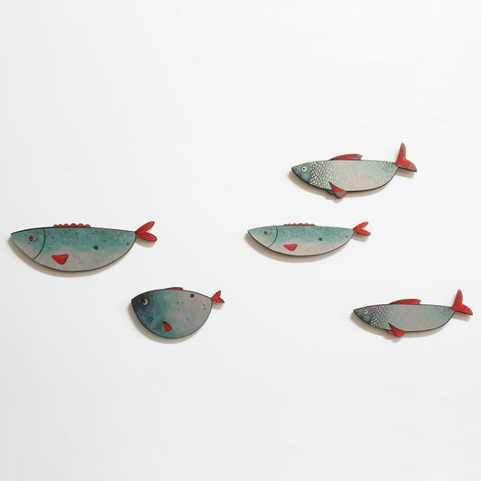 Crystal Ashley Wall Art Set - Fish