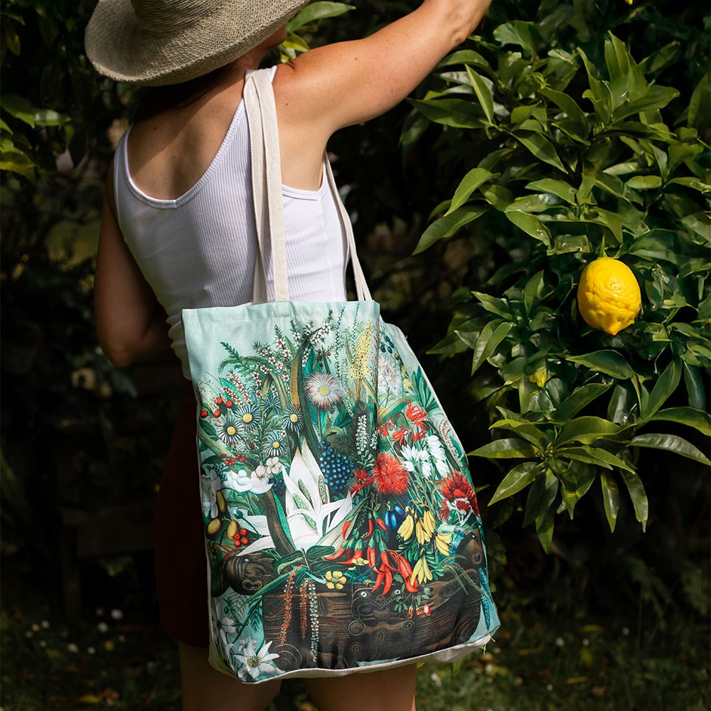 Shopping Bag - Native Flowers