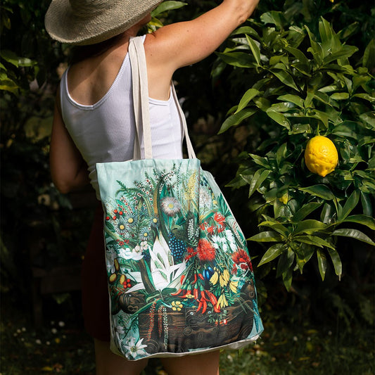 Shopping Bag - Native Flowers