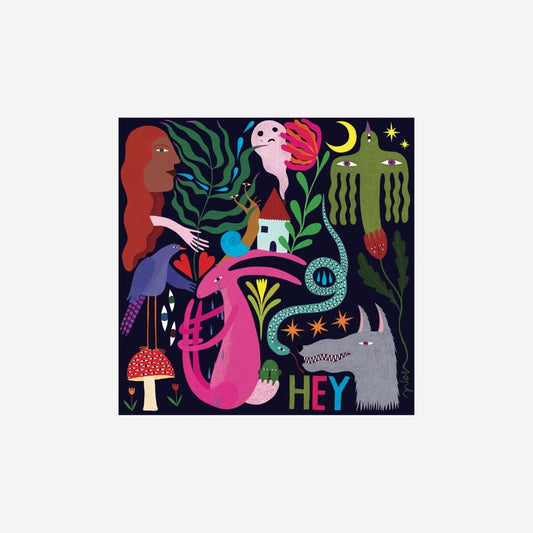 Studio Soph Art Tile - HEY!