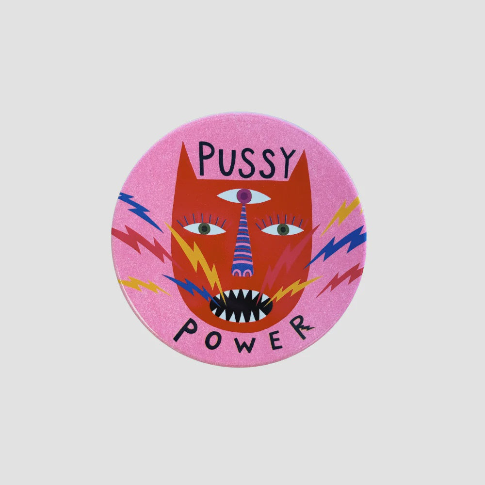 Studio Soph Coaster - Pussy Power
