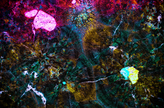Microscopic Photography - Spherulitic Rhyolite I