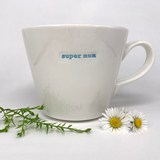 Bucket Mug - super mum