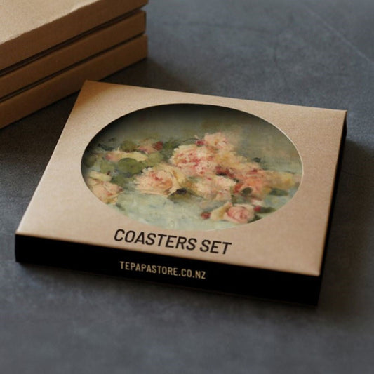 Old Masters Coaster Set - Roses