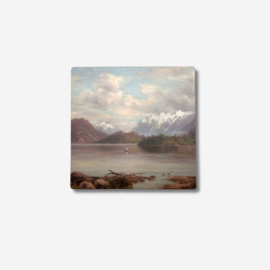 Old Masters Coaster Set - Lake Manapouri