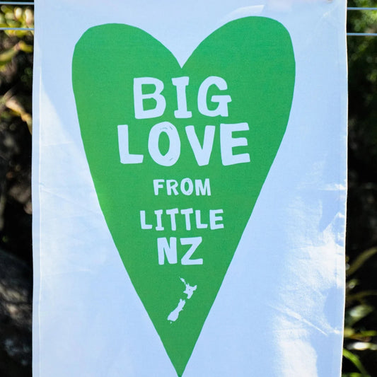 Tuesday Print Tea Towel - Big Love...