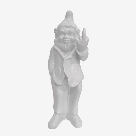 Mini Naughty Gnome - White