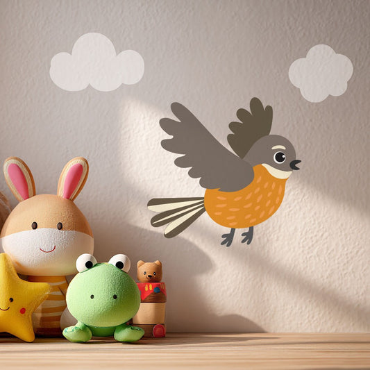 Wall Decal - Frankie the Fantail