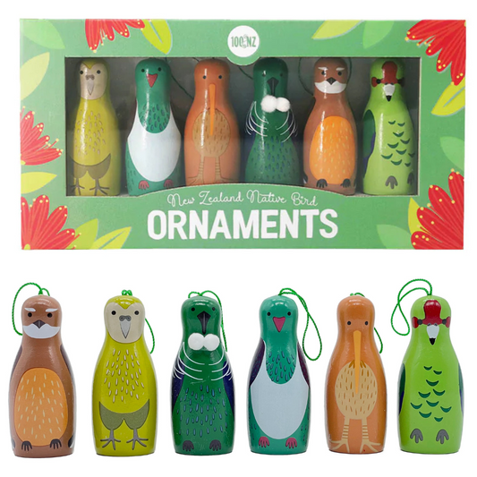 Native Bird Ornament Set