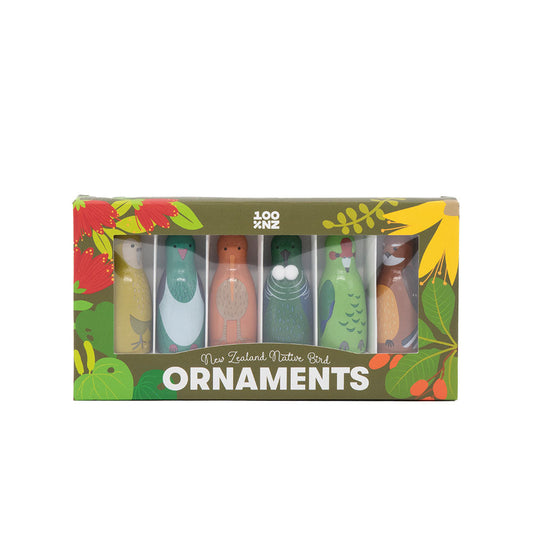 Native Bird Ornament Set