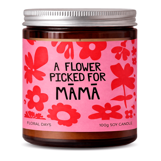 Candle - Flower for Māmā
