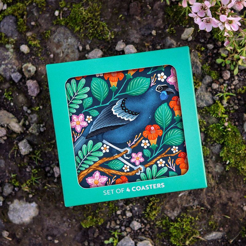 Coaster Set - Kōkako (Catherine Marion)