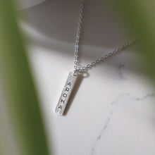 Load image into Gallery viewer, Little Taonga - Silver Aroha Necklace
