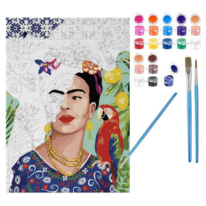 Frida Kahlo Paint by Numbers