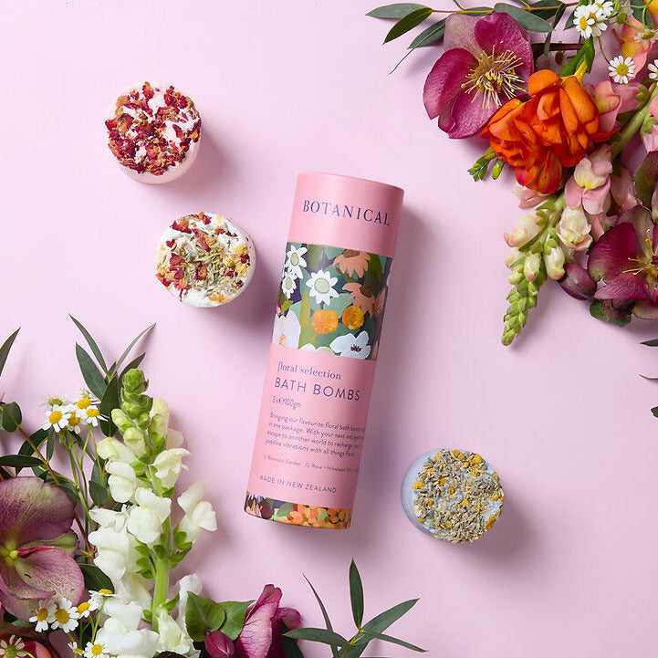 Botanical Bath Bombs - Floral Selection