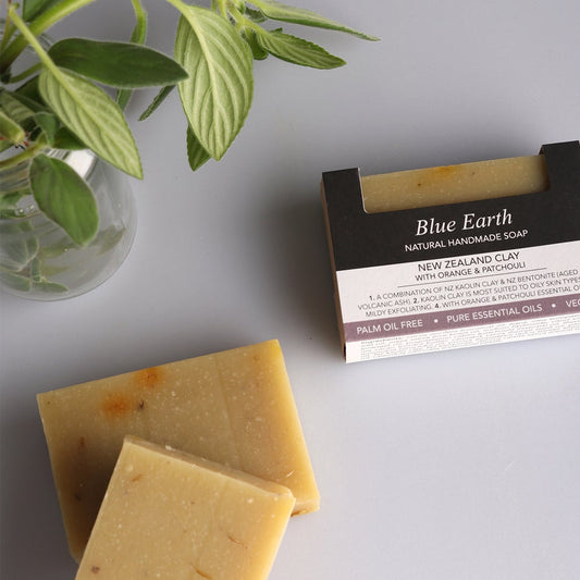Blue Earth Soap - New Zealand Clay with Orange & Patchouli