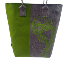 Load image into Gallery viewer, Jo Luping Design Tote Bag - Ponga Frond
