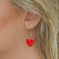 Bird of Prey Jewellery - Heart Earrings