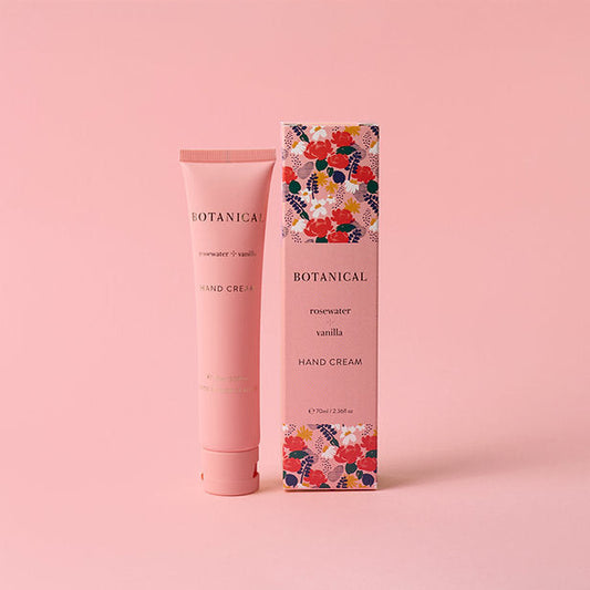 Botanical Hand Cream - Rosewater & Vanilla