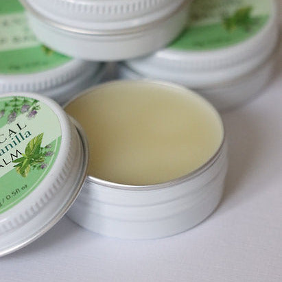 Botanical Lip Balm - Mint & Vanilla